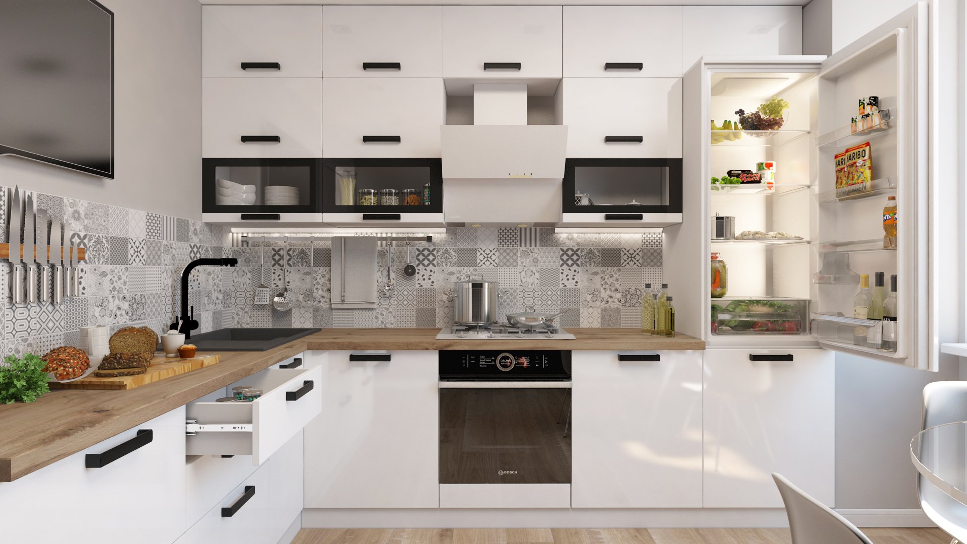 Дизайн кухни с газовой плитой: особенности интерьера и специфика создания гармоничного ансамбля